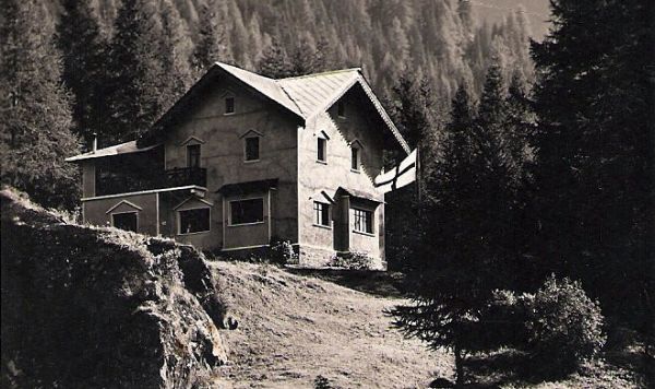 The holiday home in Champoluc at the beginning of the 20th century