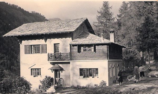 The house rebuilt after the fire